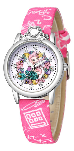 Reloj De Cuarzo Con Estampado De Fútbol Infantil Relief Tren