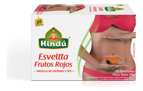 Esveltta Frutos Rojos Caja X20 - Unidad a $412