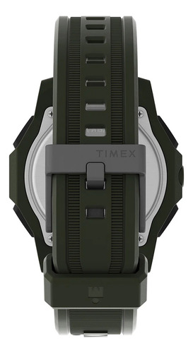 Timex Ironman Adrenaline Cab Digital Caja 46.5mm Tw5m58000 Verde Oscuro Gris Oscuro Gris