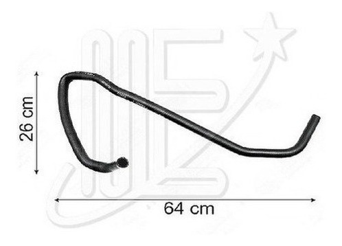 Manguera Salida De Calefaccion Cauplas Renault 6 1.4 Gtl