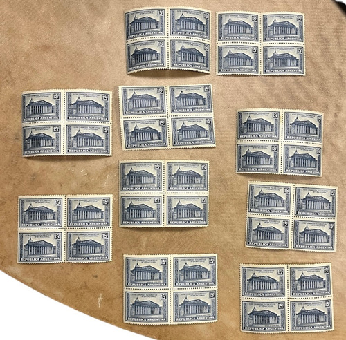 Sellos 15c Xxxii Congreso Eucarístico 1952 Argentina Rectang