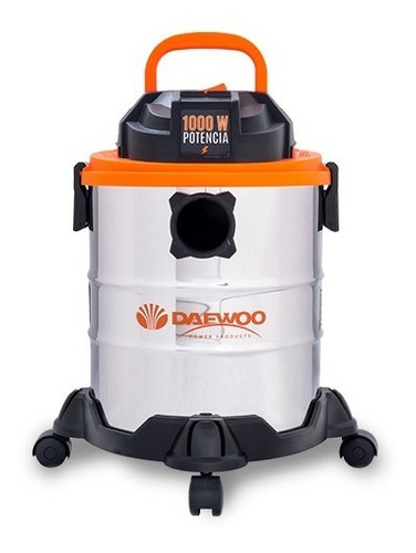 Aspiradora De Tacho Daewoo Davc90-20l 20l  Plateada, Negra Y Naranja 220v-240v 50hz Davc90-20l