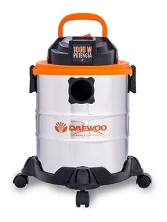 Aspiradora De tacho Daewoo DAVC90-20L 20L plateada, negra y naranja 220V-240V 50Hz DAVC90-20L