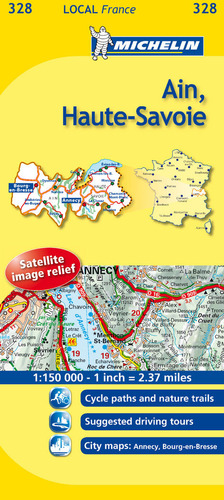 Mapa Local Ain, Haute-savoie - Varios Autores