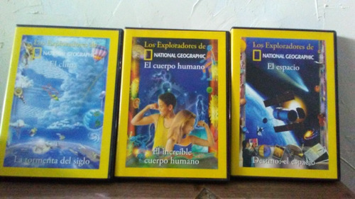 Colección De Dvd Los Exploradores De National Geographic 9cd