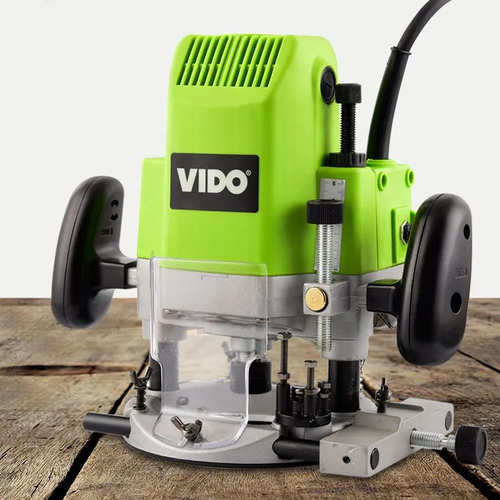 Fresadora Tupí Vido 1850w Para Fresas De 6mm, 8mm, 12mm