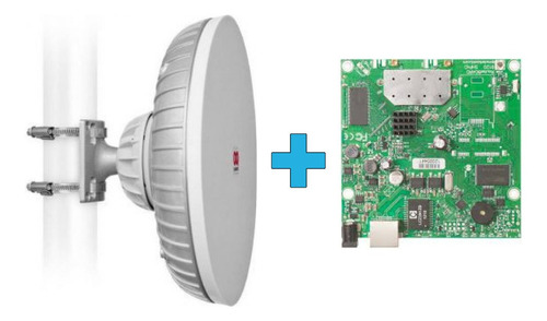 Enlace Radial Pack Rf Elements + Mikrotik Routerboard 