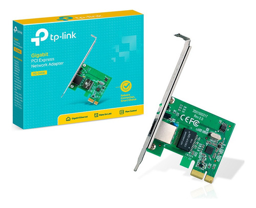 Tp-link Pci Express 1x Tg-3468 Gigabit 10/100/1000m Fact-a