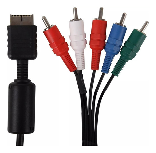 Cable Video Componente Para Ps2 Y Ps3 Largo 1.8 Metros