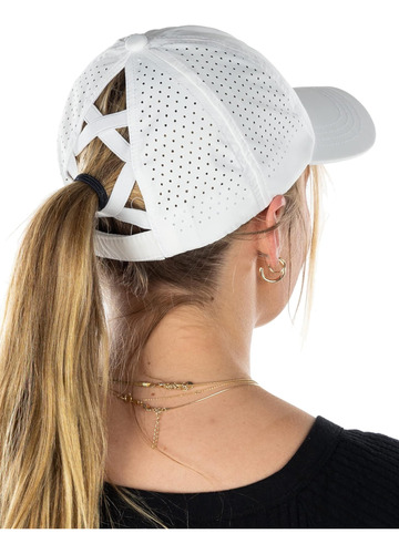 Gorra De Baseball Funky Junque Para Mujer, Blanco.-