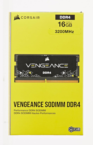 Memoria Ram Corsair Vengeance, Ddr4, 16gb, 3200mhz, Sodimm