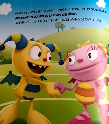 Libro Infantil Aprendo Hábitos Con Disney. Henry Monstruito
