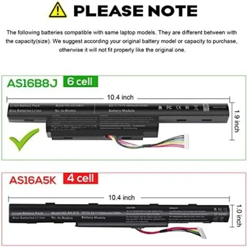 Fancy Buying As16b8j Batería P/ Acer Aspire E5-575g Series