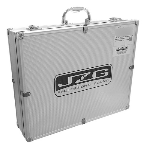 Sistema Inalámbrico Uhf De 2 Micrófonos De Mano Jzg-38-hu Color Negro
