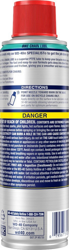 Imagen 2 de 2 de Lubricante Para Cadenas De Bicicletas En Spray Wd-40