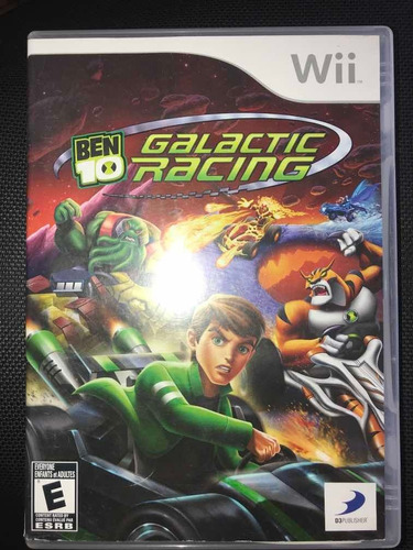 Videojuego Ben 10 Galactic Racing Para Nintendo Wii