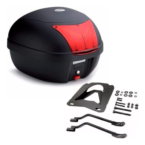 Baul Top Case Trasero 28 Ltrs Con Soporte Para Bmw G 310 Gs