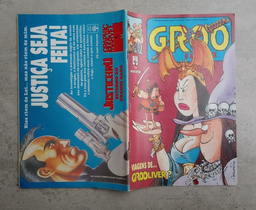 Hq Groo, O Errante N° 13 - Maio 1991 - Editora Abril (Usado)