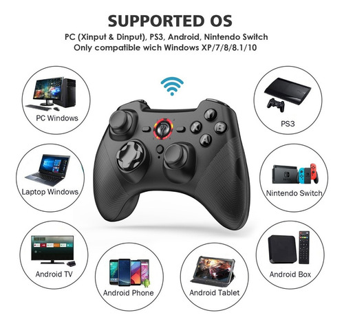 Controlador De Jogos Sem Fio Easy Smx 9101