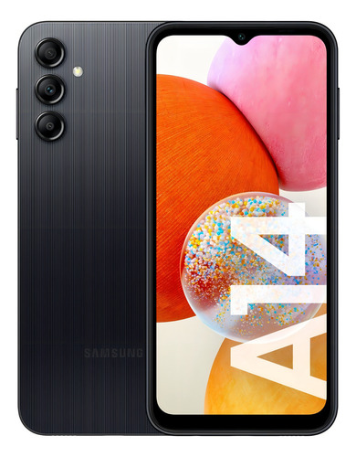 Samsung Galaxy A14 4G (MediaTek) 64 GB black 4 GB RAM - Excelente (Recondicionado)