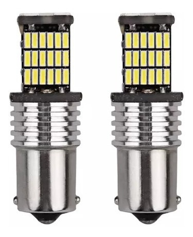 Bombillo Led 1156 1 Contacto 45 Leds Alta Intensidad 12v X2