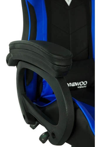 Imagen 6 de 8 de Silla Gamer Daewoo Shooter Reclinable + Apoyapies Dw-sga001