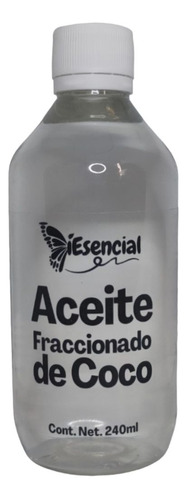  Aceite De Coco Fraccionado Uso Cosmético 240ml