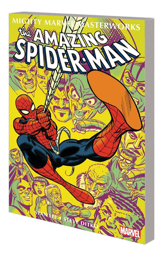 Mighty Marvel Masterworks The Amazing Spider-man Vol. 2 The Sinister Six De Stan Lee Editorial Marvel Comics Tapa Blanda en Inglés