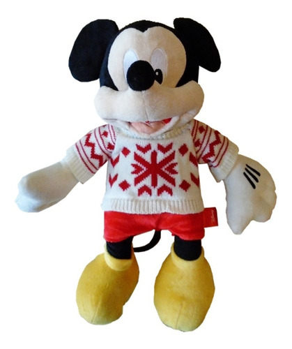 Navidad Peluche Mickey Mouse Disney Navideño 45cm Regalo Dkh