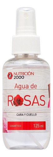 Agua De Rosas Nutrición 2000 Momento De Aplicación Día/noche Tipo De Piel Todo Tipo De Piel