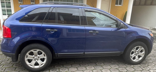 Ford Edge Año 2014 Color Azul Placa P Y Termina En 0