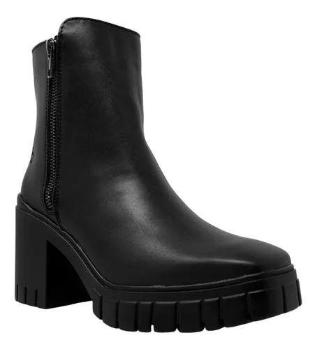 Botines Casuales Zipper Zapatos Mujer Capa De Ozono 624501