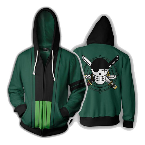 Sudaderas Con Capucha Anime Piece Roronoa Zoro