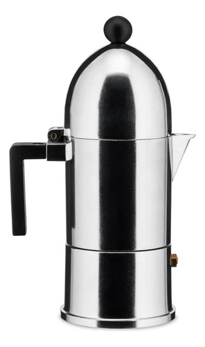 Alessi B La Cupola - Cafetera Espresso, Aluminio Y Resina Te