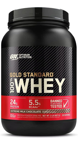 Optimum Nutrition Gold Standard 100 % Whey Protein Powder,