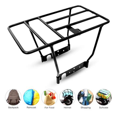 Portaequipajes De Repuesto Para Scooter, De Acero Macizo