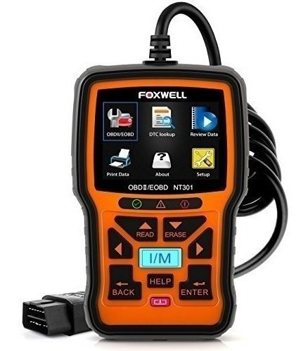 Foxwell Nt301 Coche Obd2 Escner De Cdigo De Verificacin U