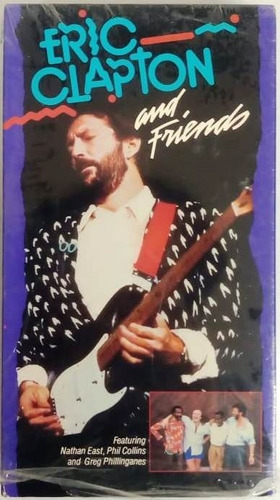 Eric Clapton - Eric Clapton And Friends Importado Usa Vhs
