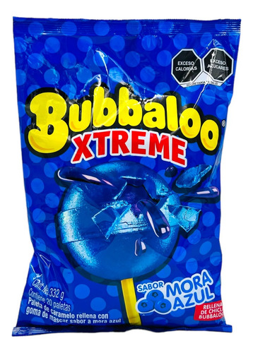 Paleta Bubbaxtreme Mora 20 Pz