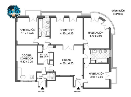 Imagen 14 de 14 de Venta Departamento 5 Amb En Balvanera (super Oferta)
