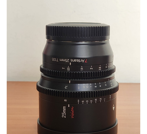 Lente De Cine 7artisans Vision 25mm T1.05 Rf S35