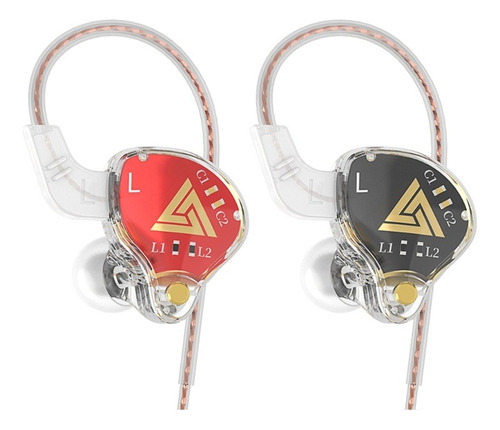 Audifonos In-ear Gamer Qkz Akx Con Estuche