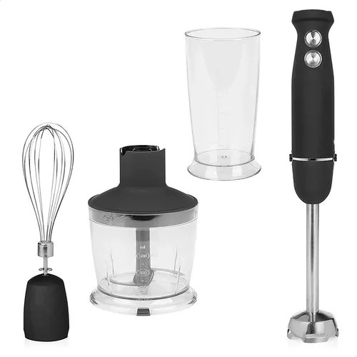 Mini Pimer Mixer - Licuadora De Mano Moderna + Accesorios