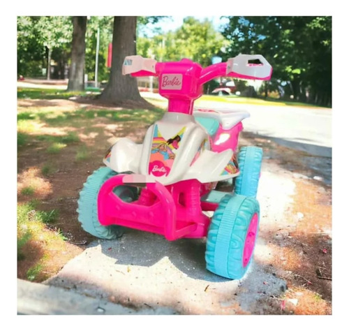 Cuatrimoto Quad Atv Barbie Rosa