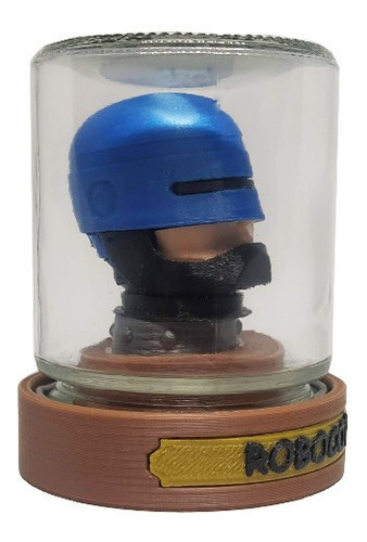 Robocop - Heads In A Jar - 8cm De Altura