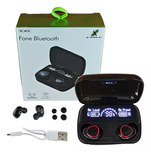 Auriculares Bluetooth TWS M10 - Black - CD Market Argentina - Venta en  Argentina de Consolas, Videojuegos, Gadgets, y Merchandising