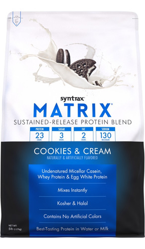 Matrix 5 Lb - Syntrax Sabor Cookies & Cream