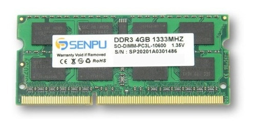 Memoria Ram Ddr3 4gb 1333 Golden Memory Para Laptop