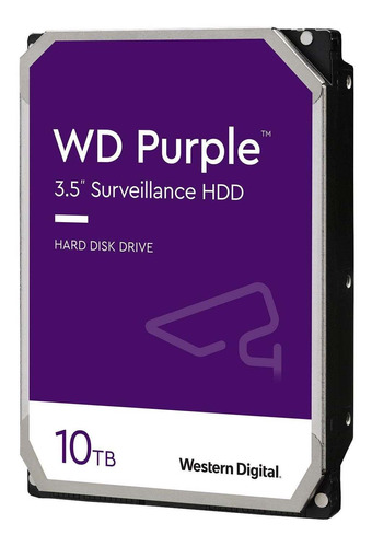 Disco Duro Western Digital 10tb 3.5´ Purple 5700rpm