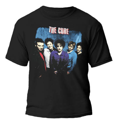 Remera The Cure Banda 100% Algodón